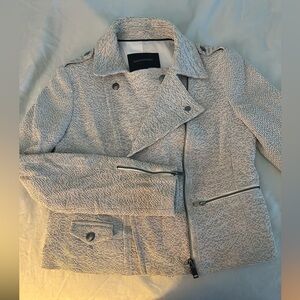 Women's Gray Tweed Jacket